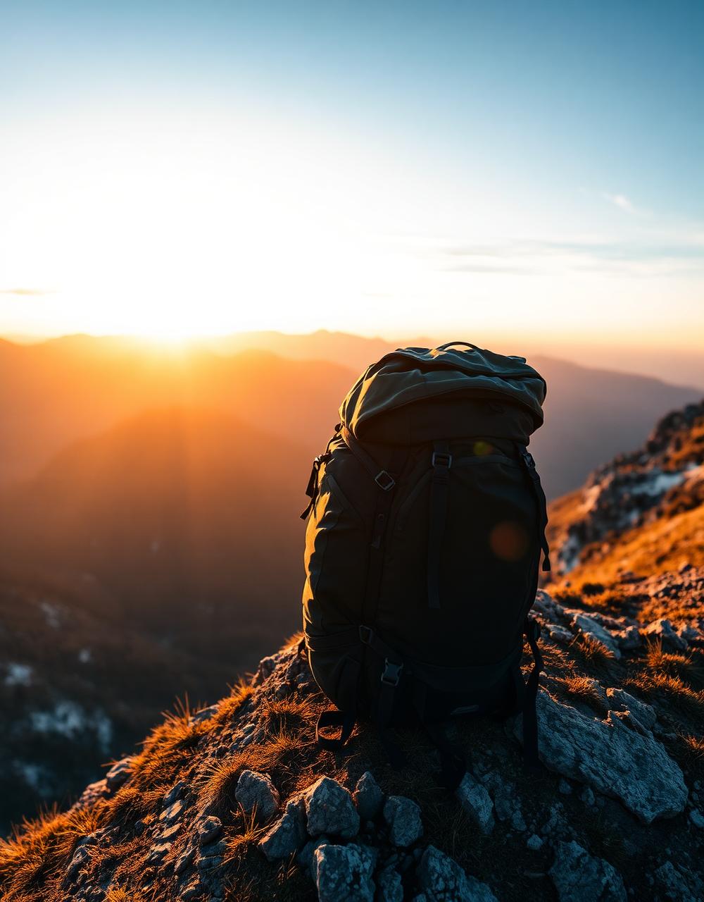 Trail sunrise
